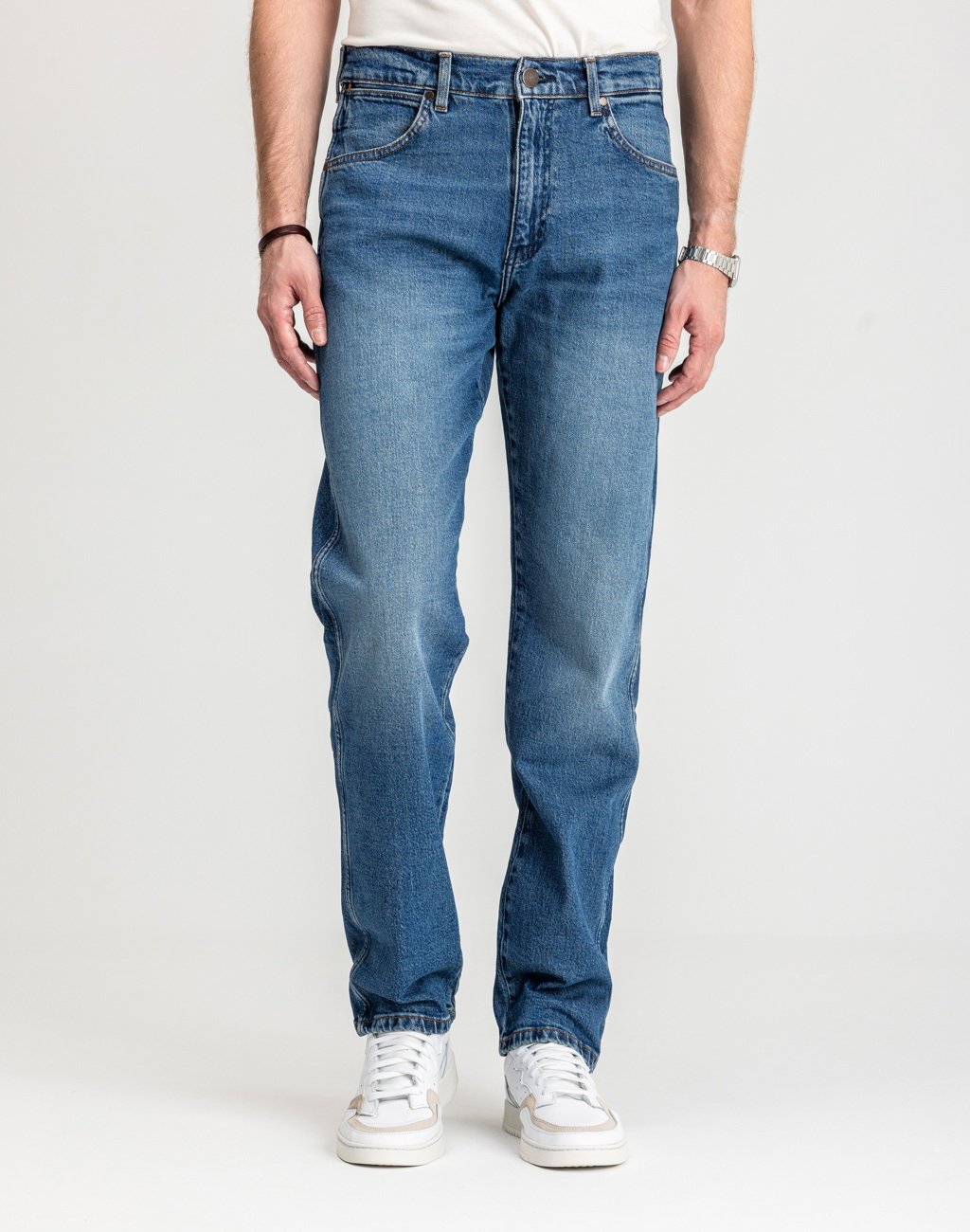 WRANGLER MĘSKIE SPODNIE JEANSOWE FRONTIER SEEING DOUBLE 112350808 W16V018005