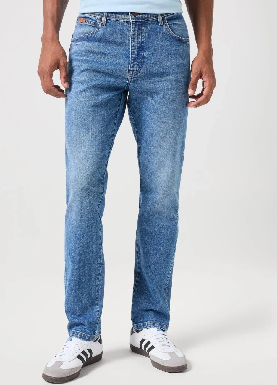 WRANGLER TEXAS SLIM MĘSKIE SPODNIE JEANSOWE JEANSY DŻINSY GUARDIAN 112350866 W12S017965