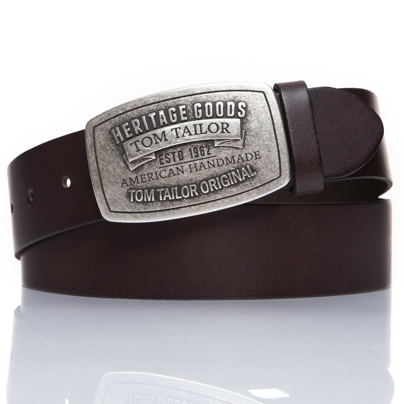 TOM TAILOR PASEK SKÓRZANY TG1050R01 691 40mm Gürtel Q.01