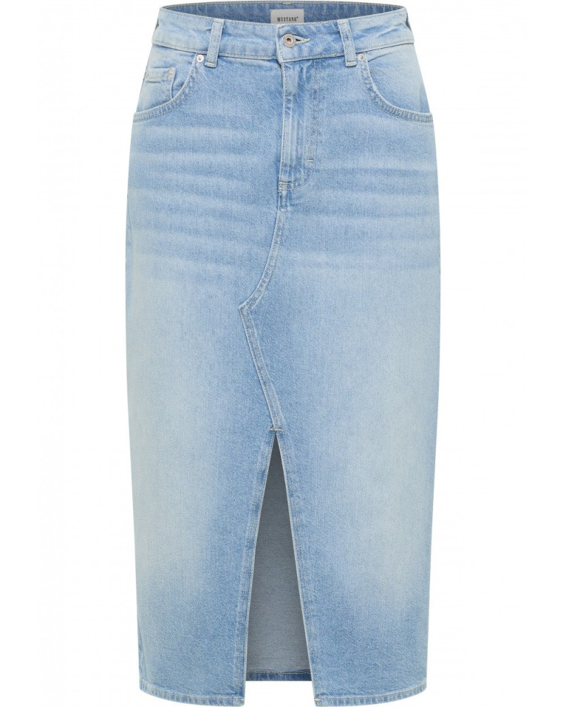 Damska spódnica Maxi Mustang Style Eureka Denim Skirt Denim Blue 1016566 5000 201