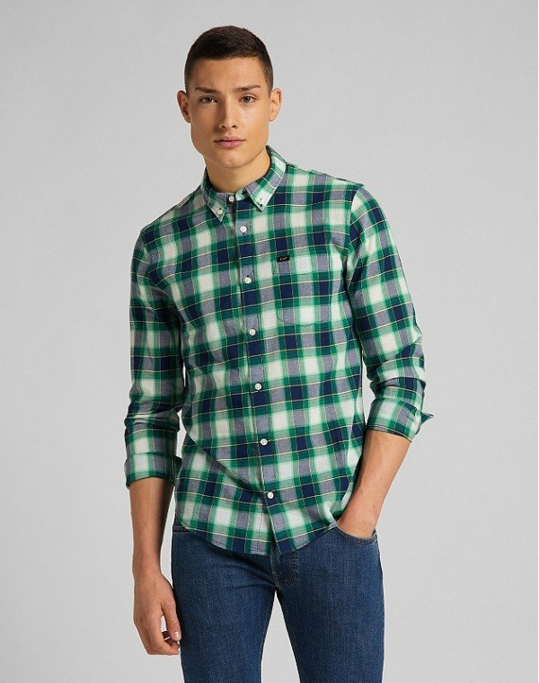 KOSZULA MĘSKA LEE BUTTON DOWN FAIRWAY L880KSQD 112123228