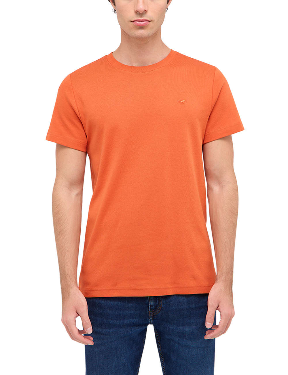 Męski T-Shirt Mustang Style Allen Burnt Ochre 1016268 7105
