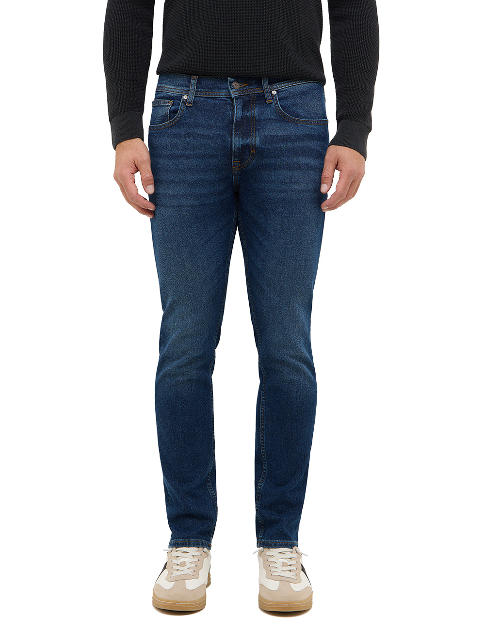 Męskie Spodnie jeansowe Mustang Style Orlando Slim Denim Blue 1016797 5000 983