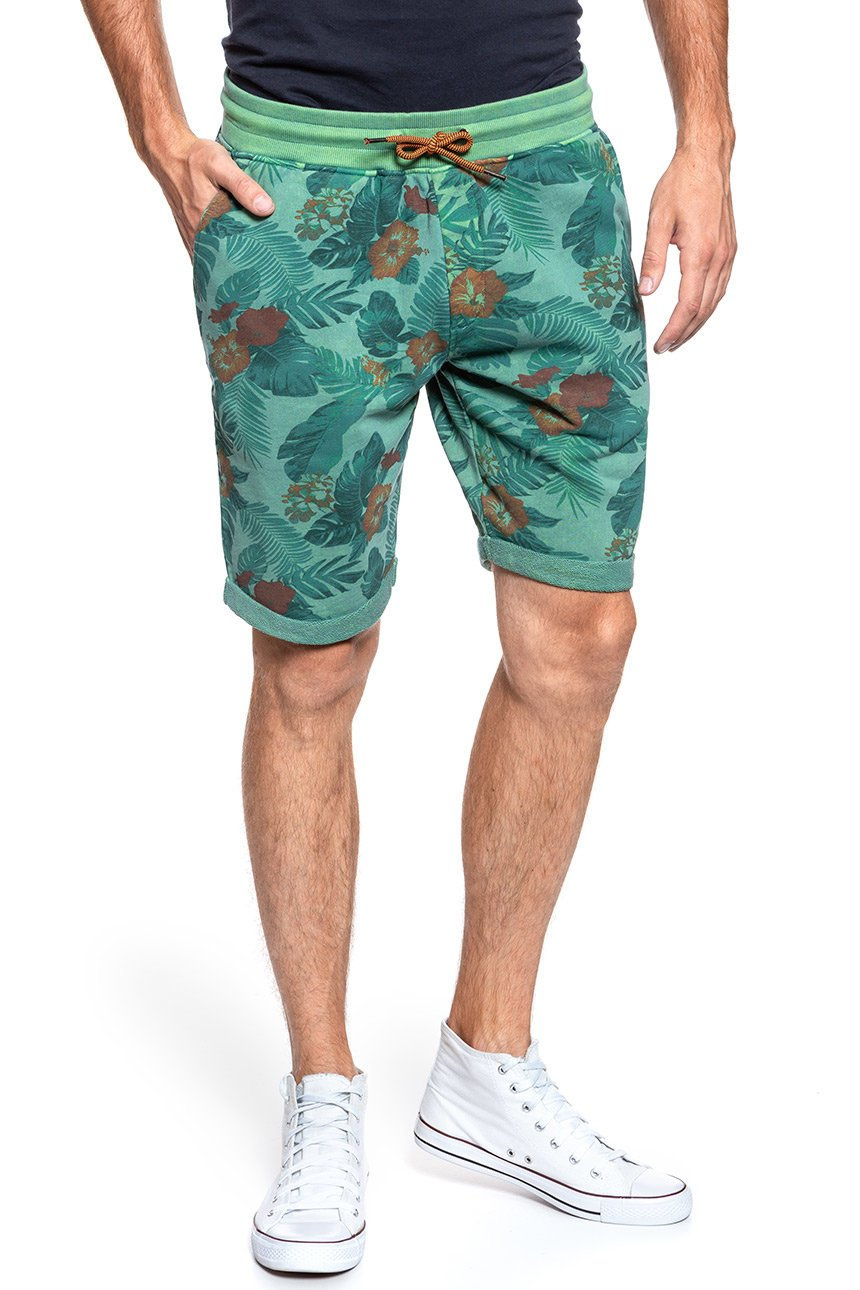 SPODENKI MUSTANG Jim Sweat Shorts Summer Floral 1009733 11686