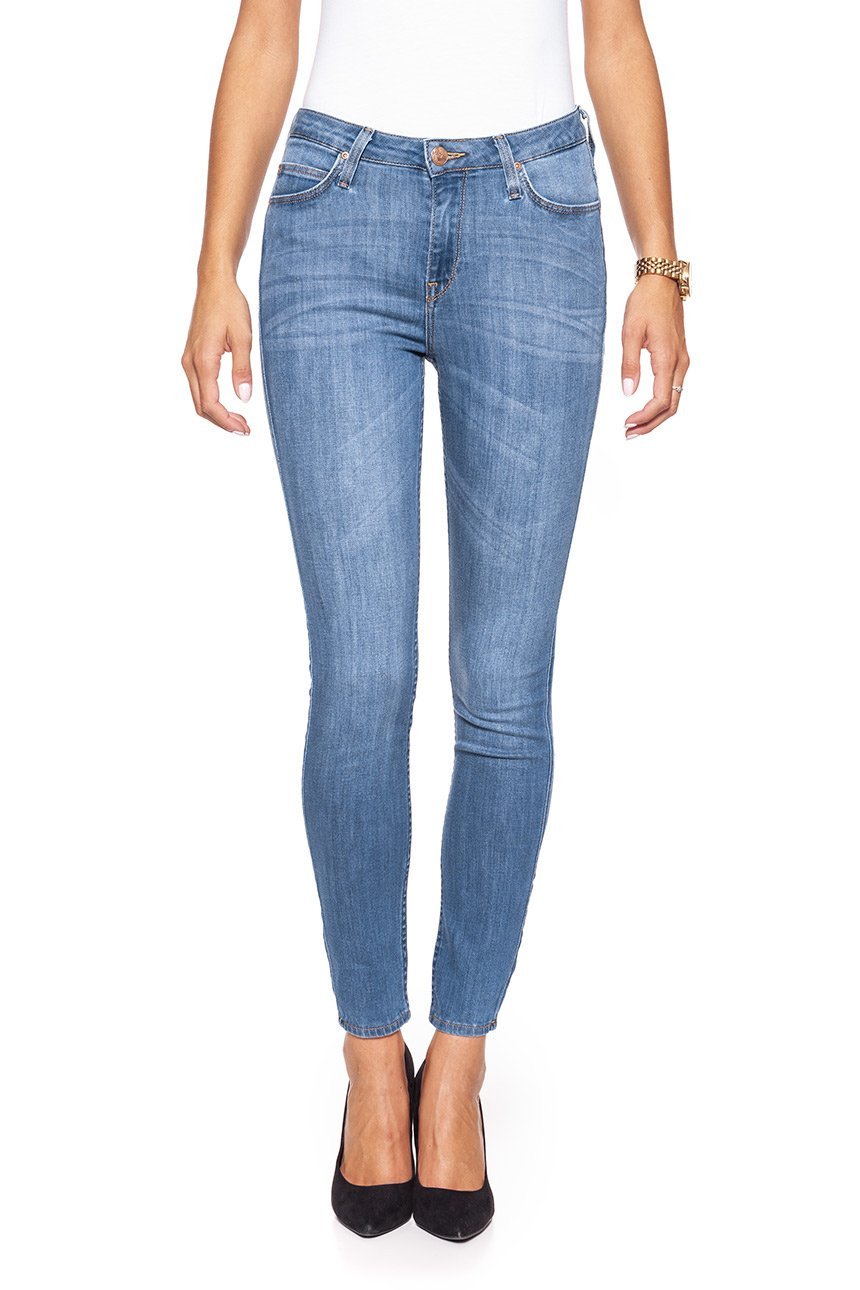 SPODNIE DAMSKIE LEE SCARLETT HIGH DARK DELUXE L626SVMK 112145314