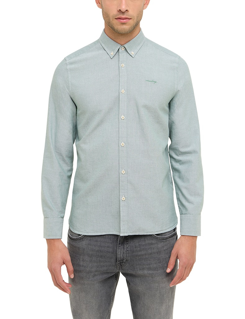 Męska Koszula Mustang Style Edinburg Dark Ivy 1016242 6326