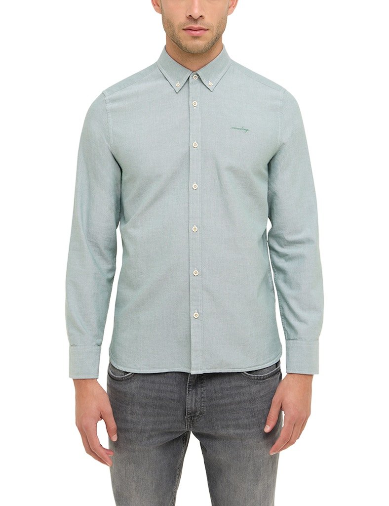 Męska Koszula Mustang Style Edinburg Dark Ivy 1016242 6326