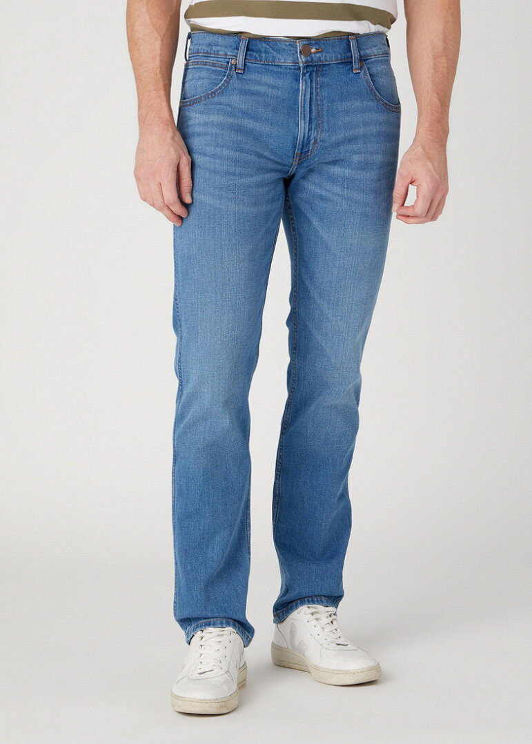 WRANGLER GREENSBORO MĘSKIE SPODNIE JEANSOWE JEANSY VITO W15QAG42E 112329009