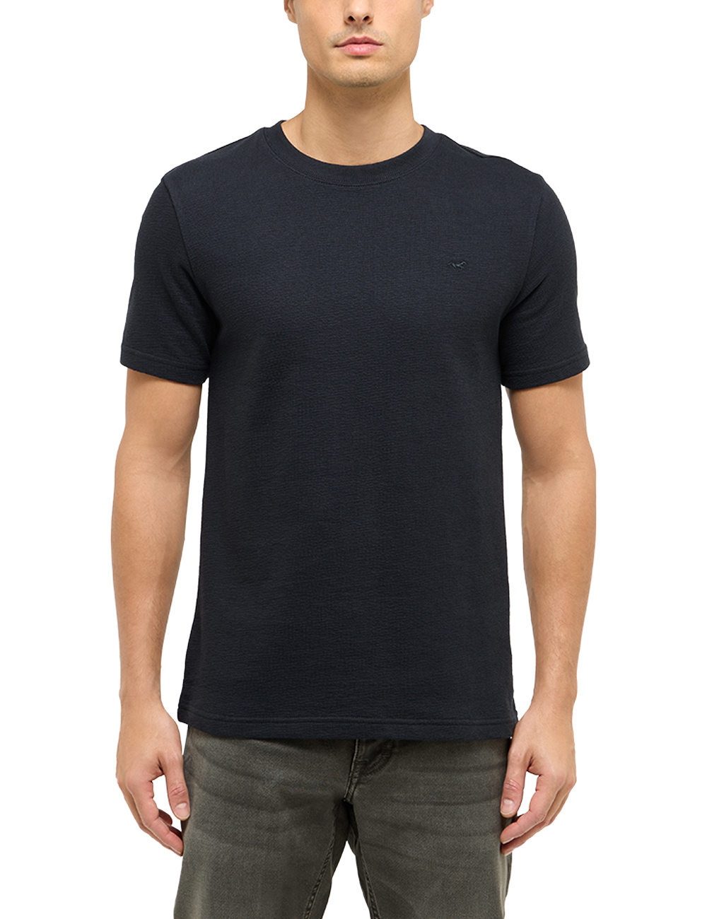 Męski T-Shirt Mustang Style Austin Jet Black 1016872 4188