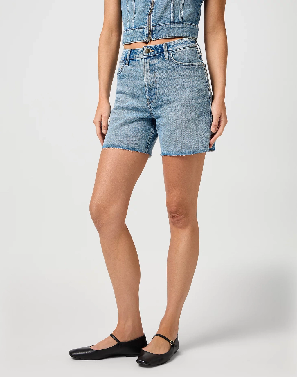 DAMSKIE SPODENKI WRANGLER COWBOY SHORT 5 INCH DALLAS 112362703