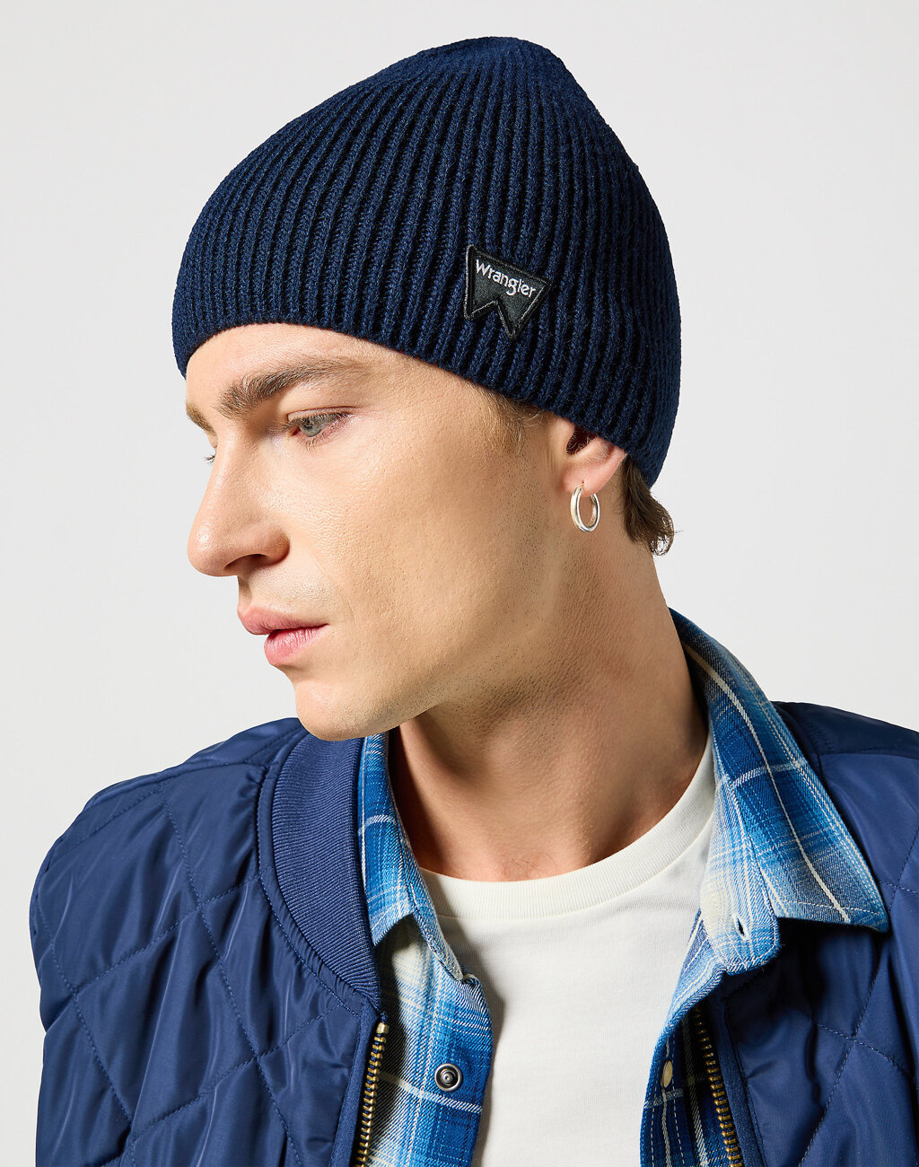 WRANGLER MĘSKA CZAPKA ZIMOWA EASY BEANIE NAVY 112356867 W0M8011976