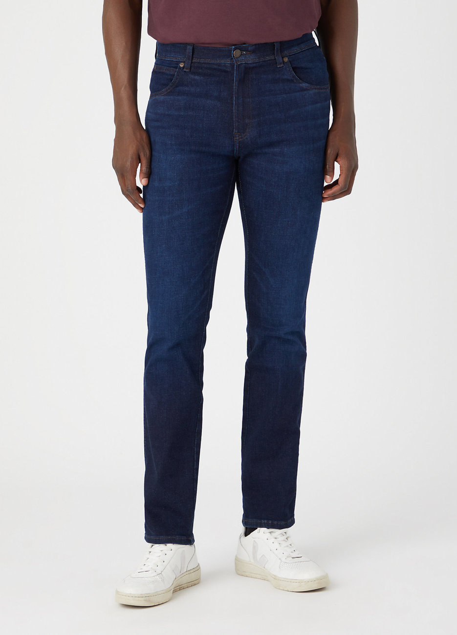 WRANGLER TEXAS SLIM MĘSKIE SPODNIE JEANSOWE JEANSY CONVOY W12SCS24O 112320035