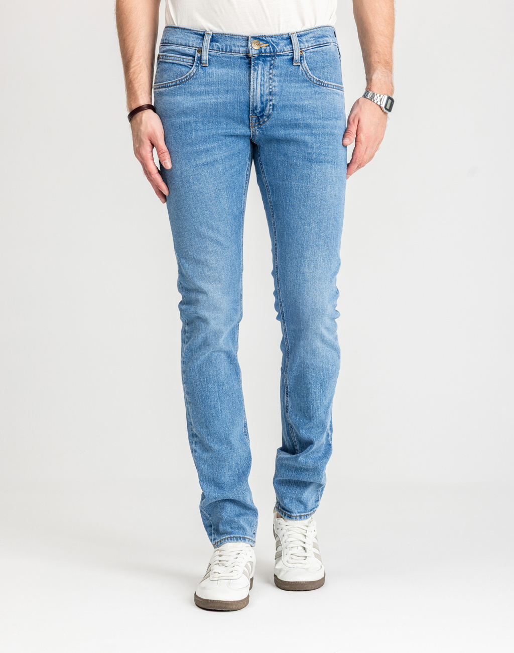 LEE MĘSKIE SPODNIE JEANSOWE LEE LUKE WORKING MAN WORN 112331740