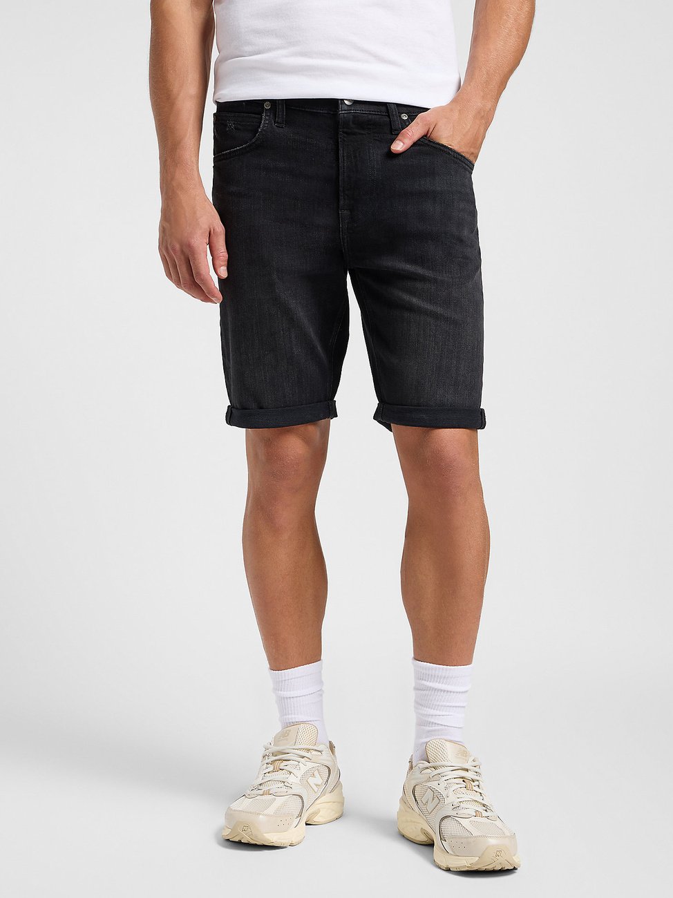 LEE MĘSKIE SPODENKI LEE 5 POCKET SHORT PITCH 112363930