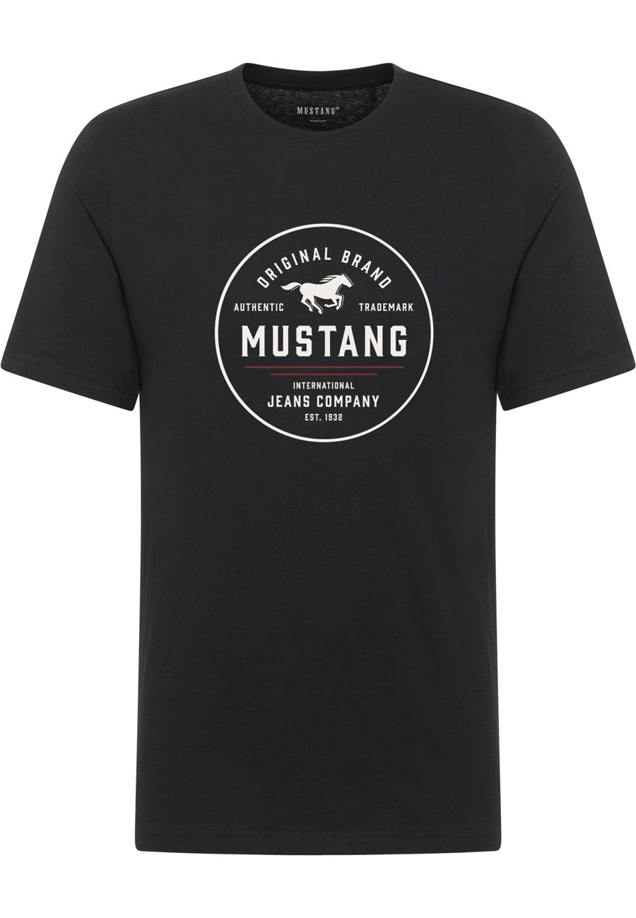 Męski T-Shirt Mustang Style Alex Black 1017333 4142