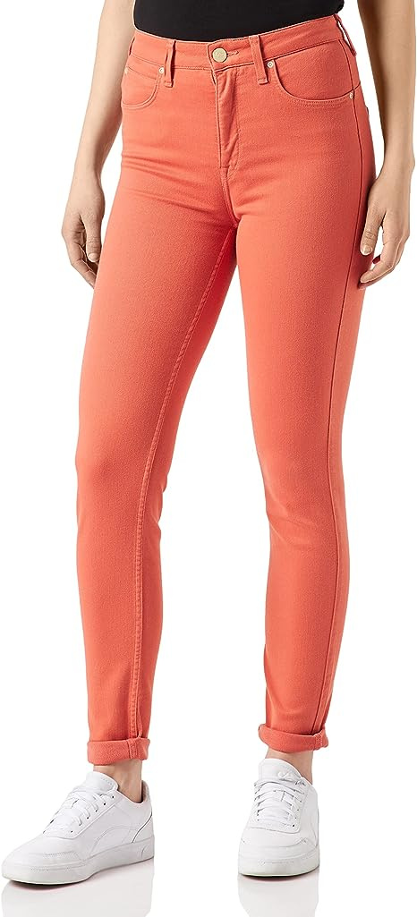 LEE SCARLETT DAMSKIE SPODNIE JEANSOWE ULTRA HIGH L30LMY28 112106505