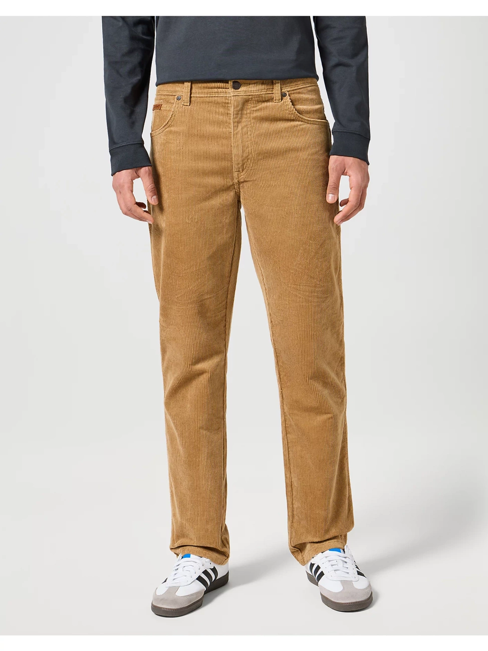 WRANGLER MĘSKIE SPODNIE JEANSOWE TEXAS TIGERS EYE 112356790 W121015733