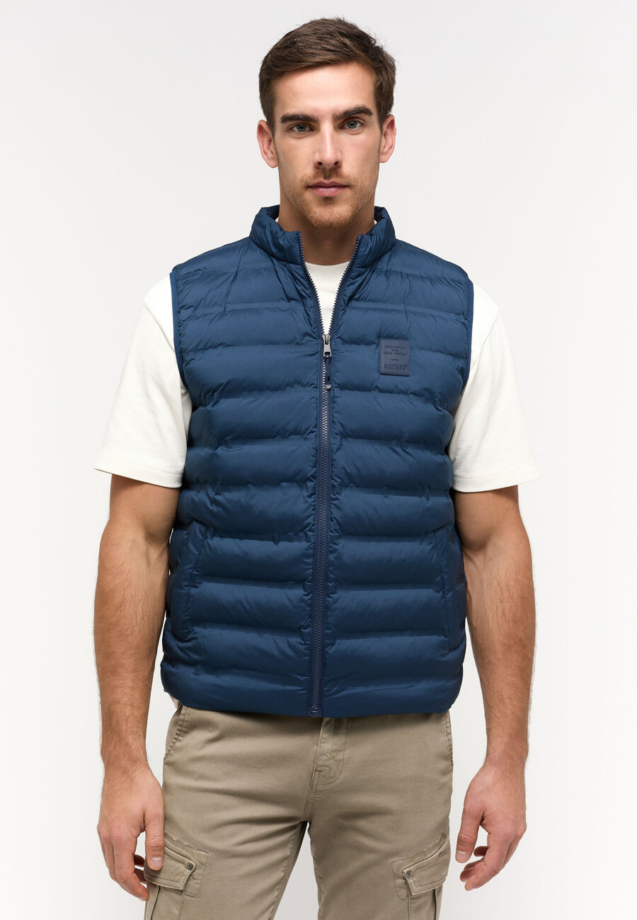 MĘSKA KAMIZALKA CIEPŁA MUSTANG Dublin Dress Blues 1014781 5334