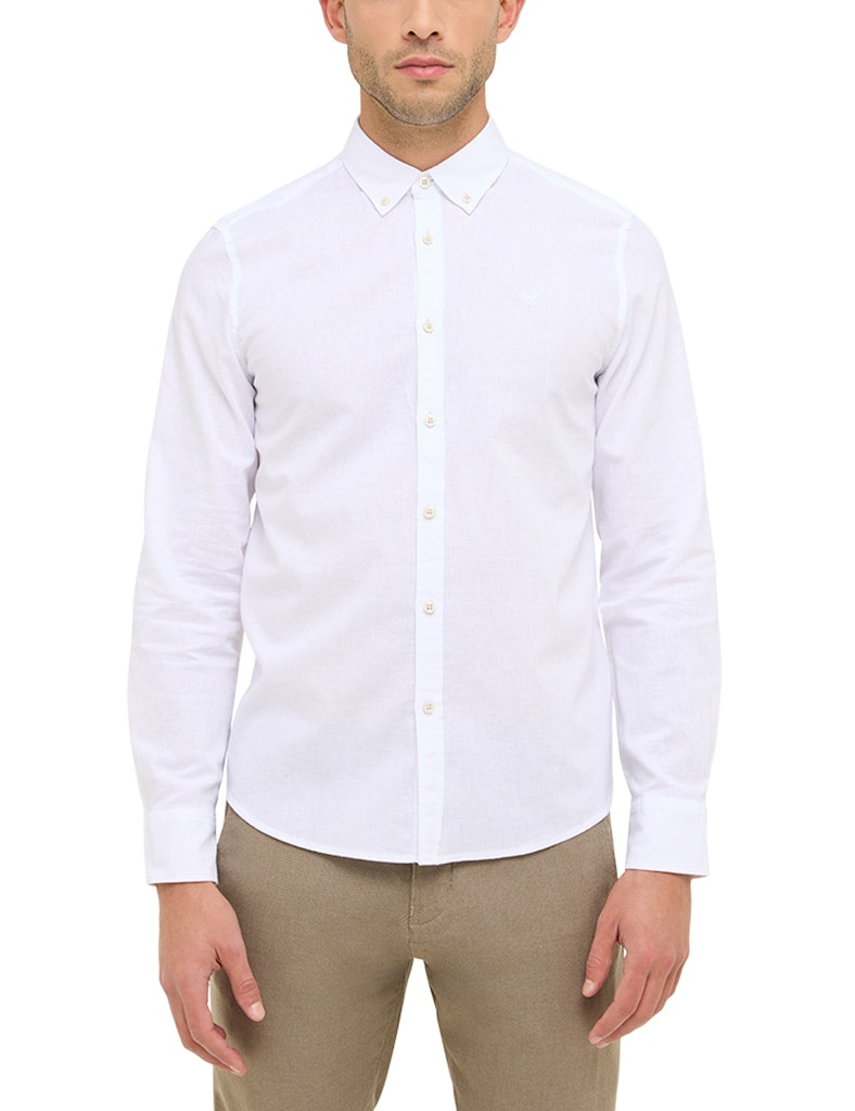 Męska Koszula Mustang Style Rawlins General White 1016248 2045