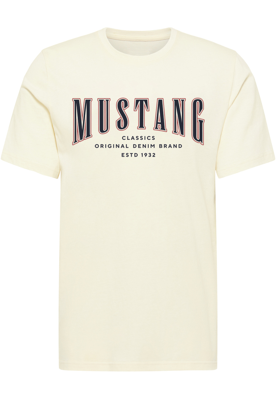 Męski T-Shirt Mustang Style Alex Egret 1017335 2000