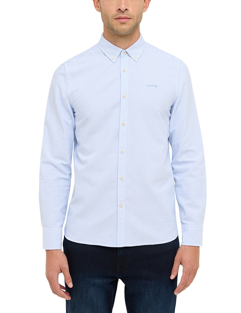 Męska Koszula Mustang Style Edinburg Blue Stripe 1016242 12710