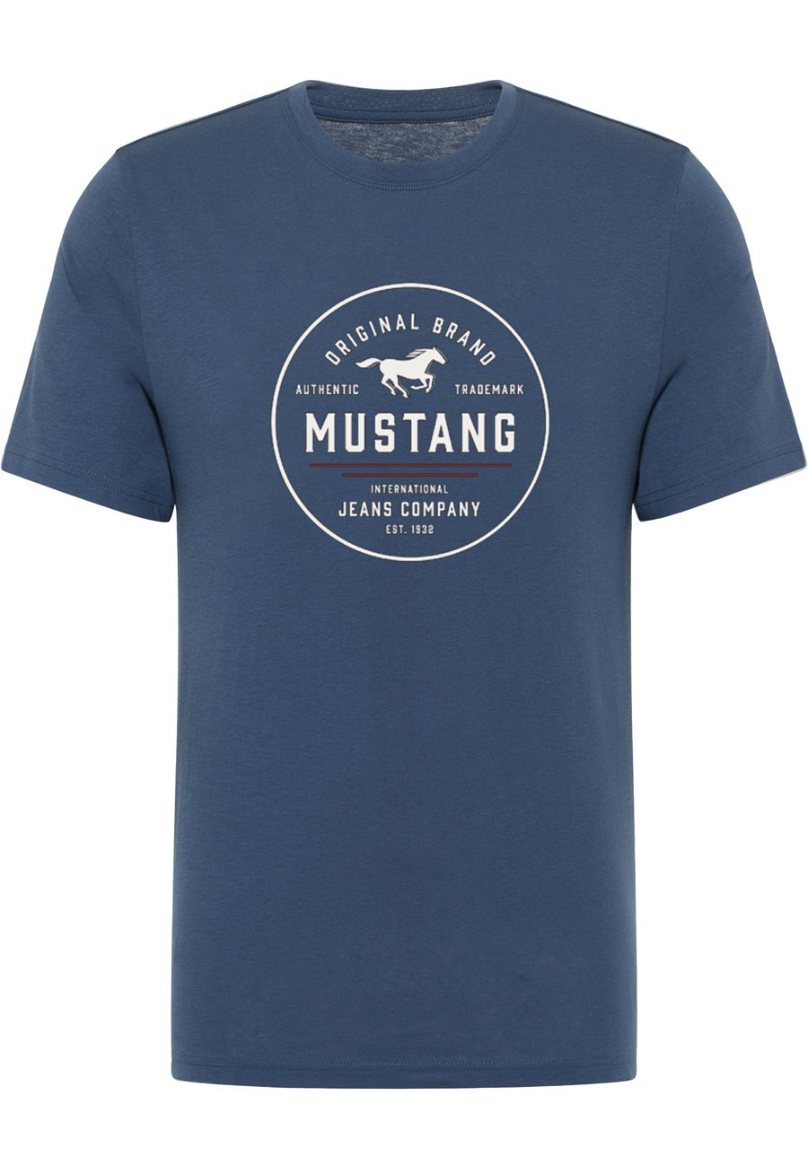 Męski T-Shirt Mustang Style Alex Dark Denim 1017333 5242