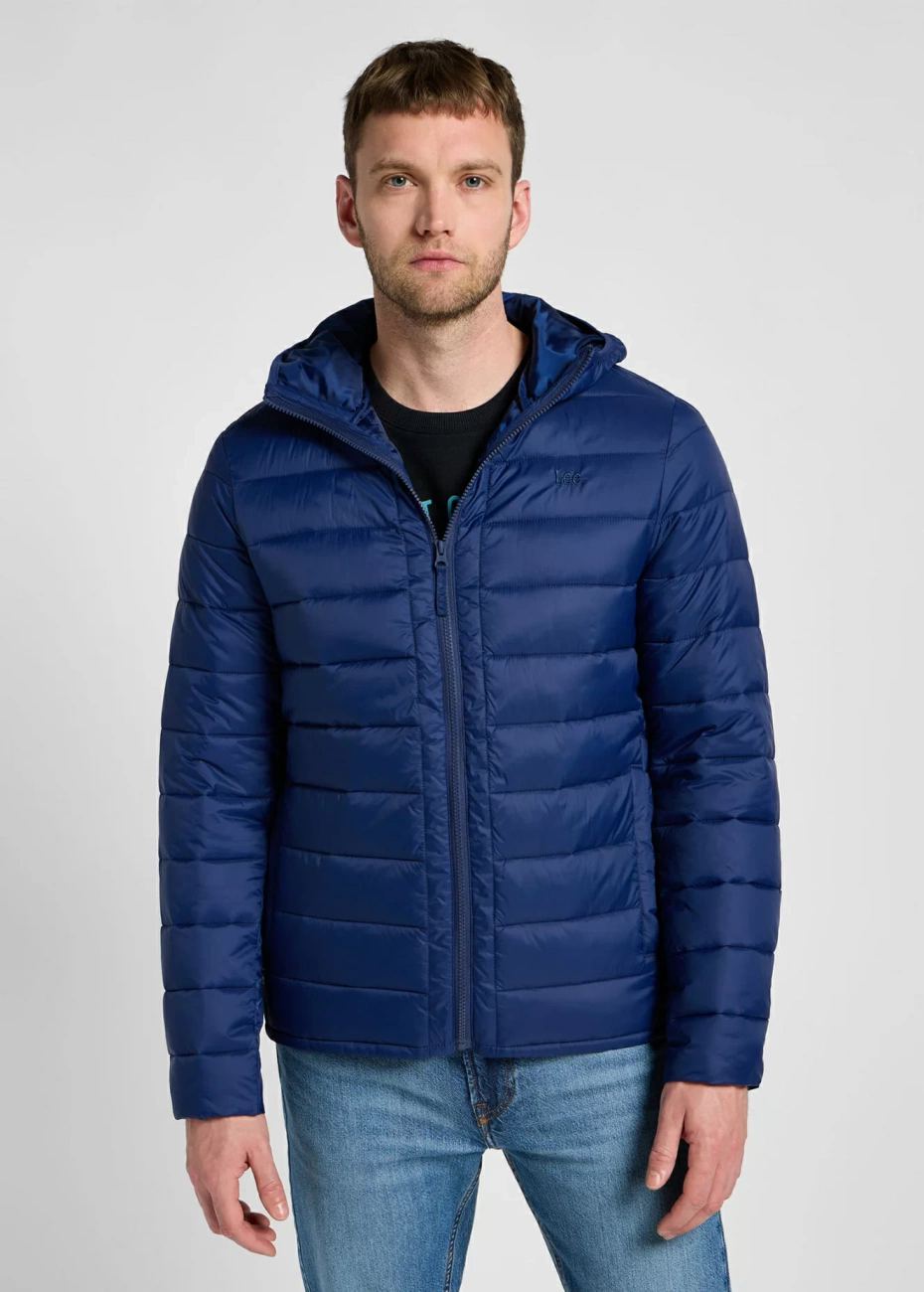 LEE MĘSKA KURTKA ZIMOWA LEE PUFFER JACKET TRUE NAVY 112355705