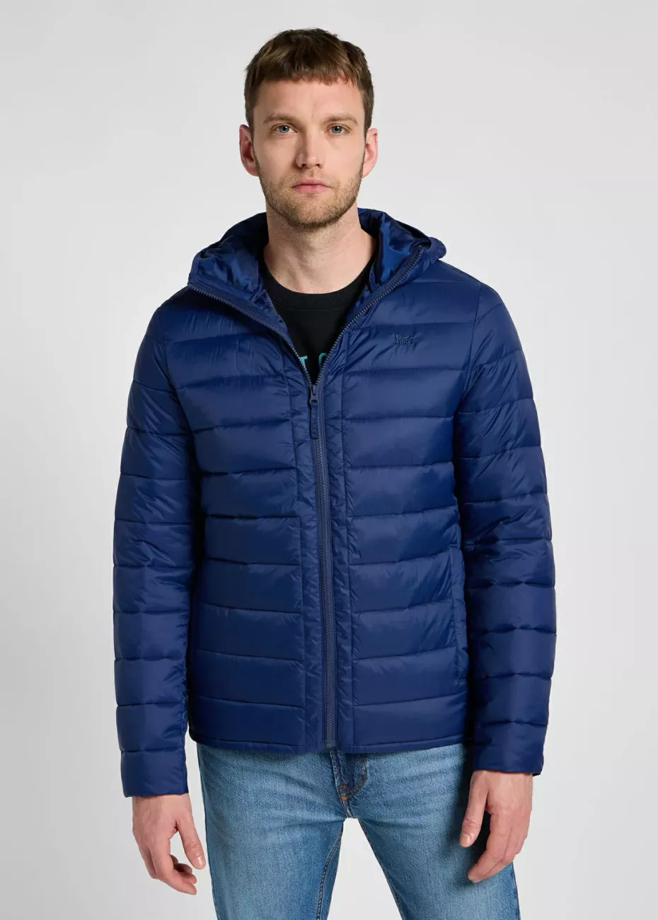 LEE MĘSKA KURTKA ZIMOWA LEE PUFFER JACKET TRUE NAVY 112355705