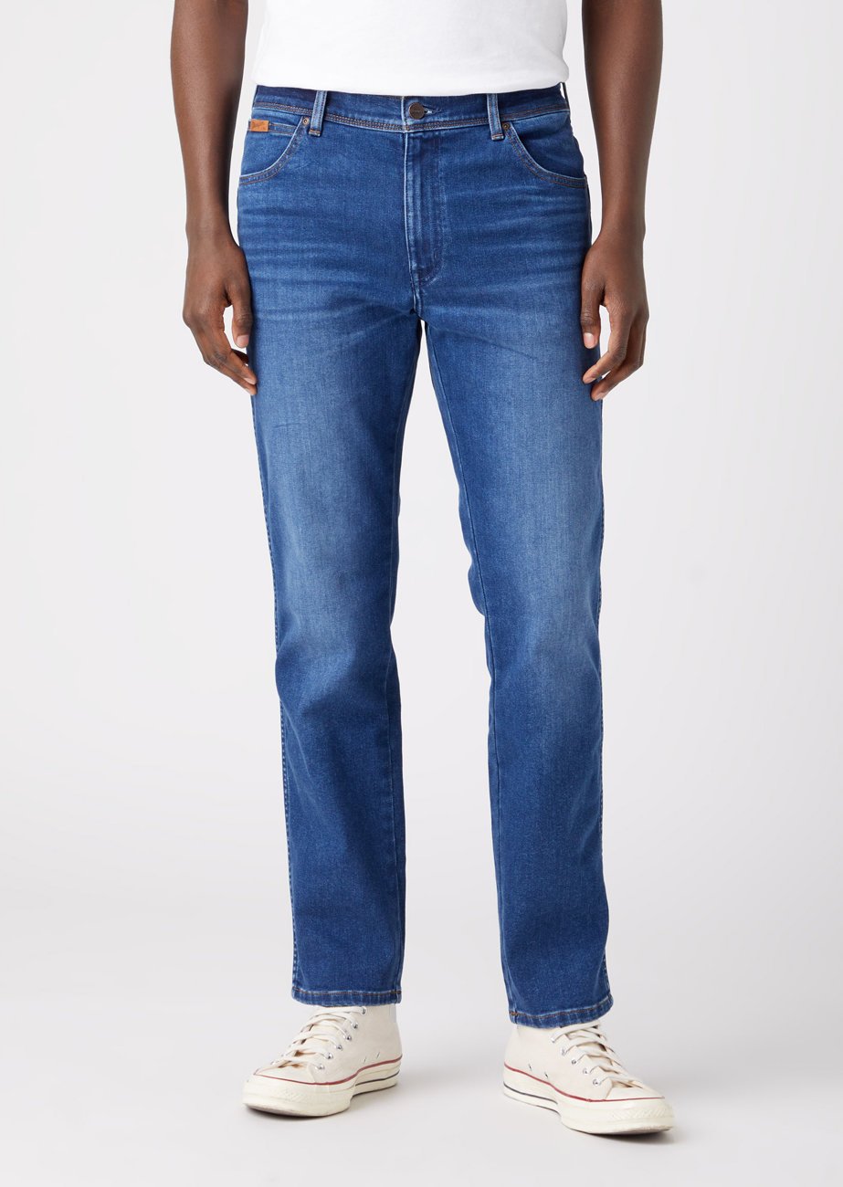 WRANGLER TEXAS TAPER MĘSKIE SPODNIE JEANSOWE LAST KISS W12T8626P 112320030