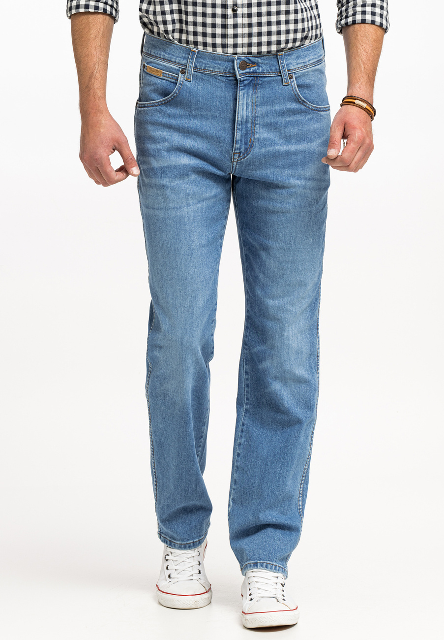 WRANGLER TEXAS MĘSKIE SPODNIE JEANSOWE JEANSY DŻINSY FRIDAY ROCK W121HR47E 112331061