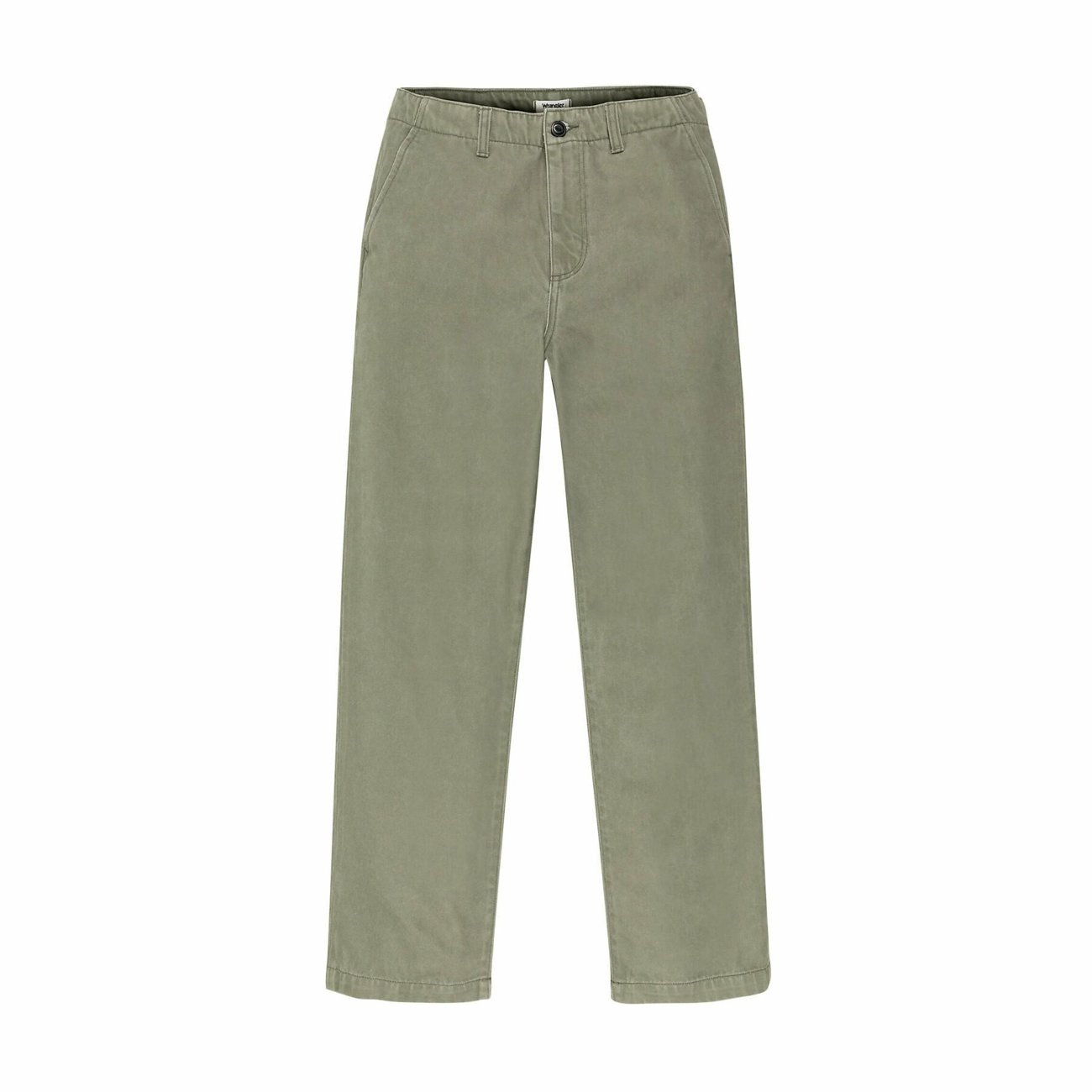 WRANGLER CASEY JONES CHINO DAMSKIE SPODNIE MATERIAŁOWE DUSTY OLIVE W24GBIX45 112141255