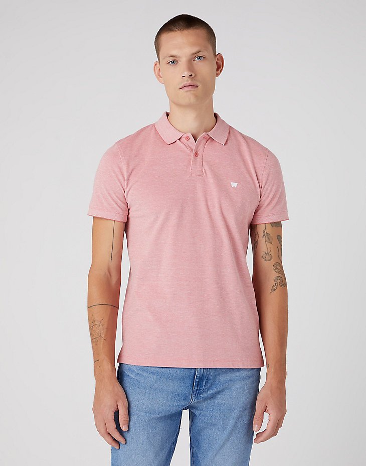 WRANGLER REFINED POLO SHIRT MĘSKA KOSZULKA POLO POLÓWKA FADED W749KHXAP 112330819