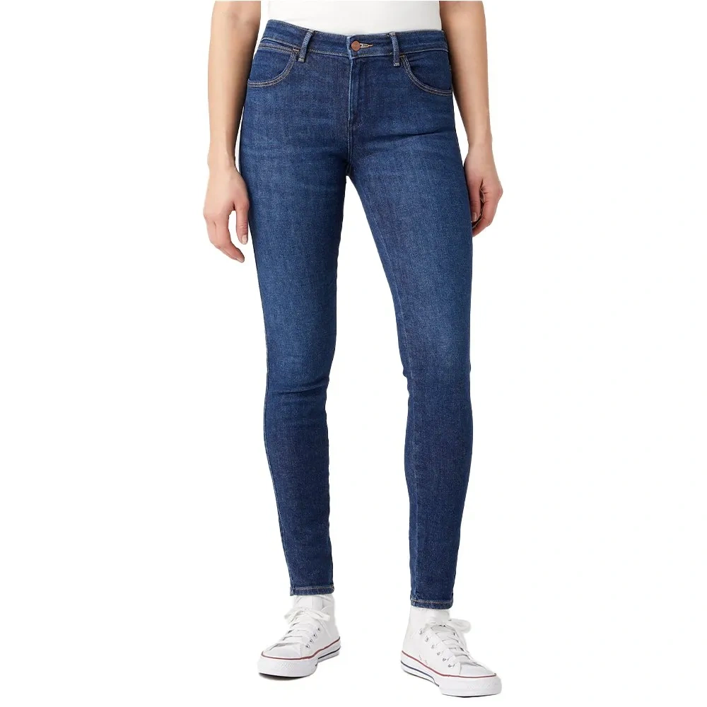 DAMSKIE SPODNIE WRANGLER SKINNY DORA 112342776