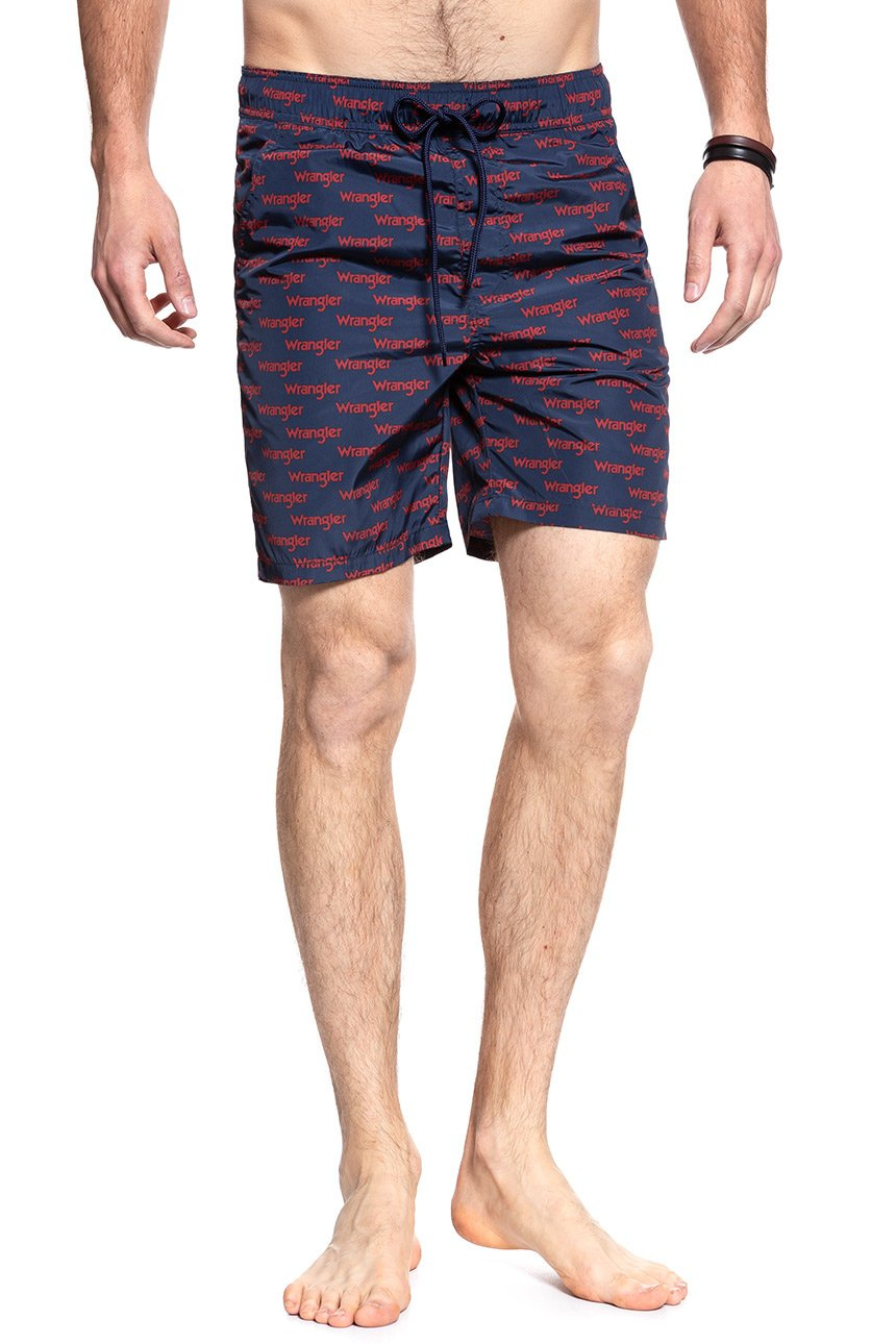 SPODENKI MĘSKIE WRANGLER SWIM SHORT SCARLET RED W4B01V9UU 112129078