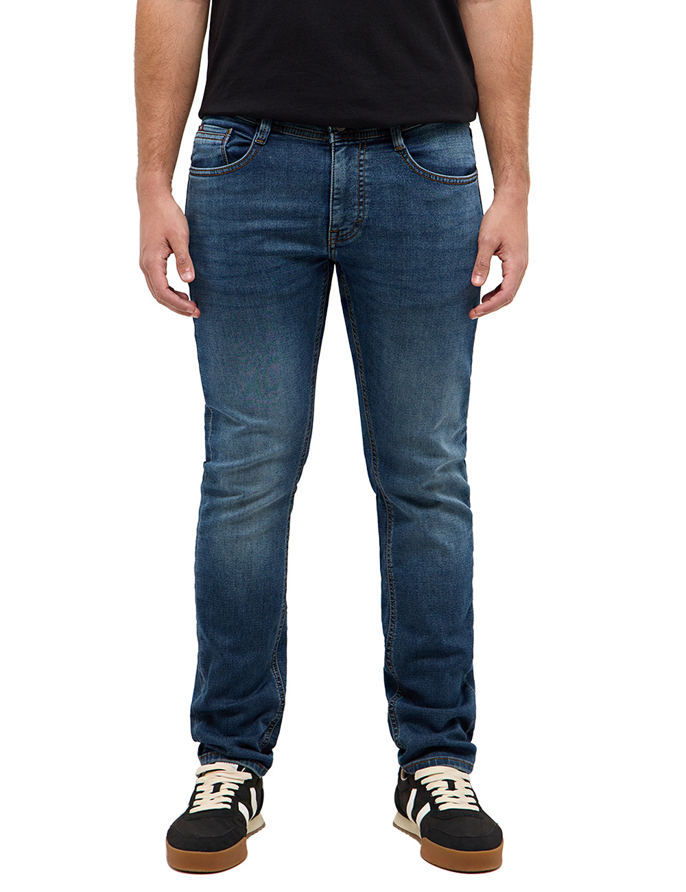 Męskie Spodnie jeansowe Mustang Style Oregon Slim K Denim Blue 1016805 5000 782