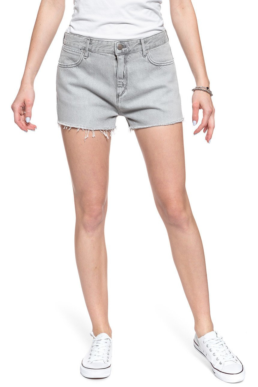 DAMSKIE SPODENKI WRANGLER BOYFRIEND SHORT ICY GREY W29KRJ28C 112128579