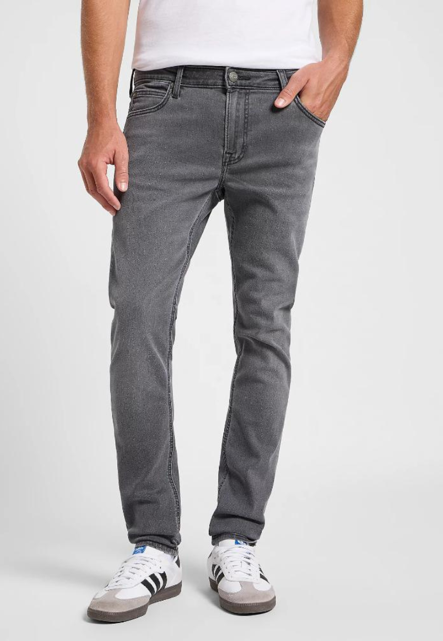 MESKIE SPODNIE LEE MALONE GREY DARKNESS 112365748