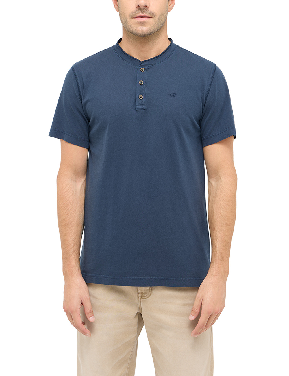 Męski T-Shirt Mustang Style Austin Dark Sapphire 1016283 4136