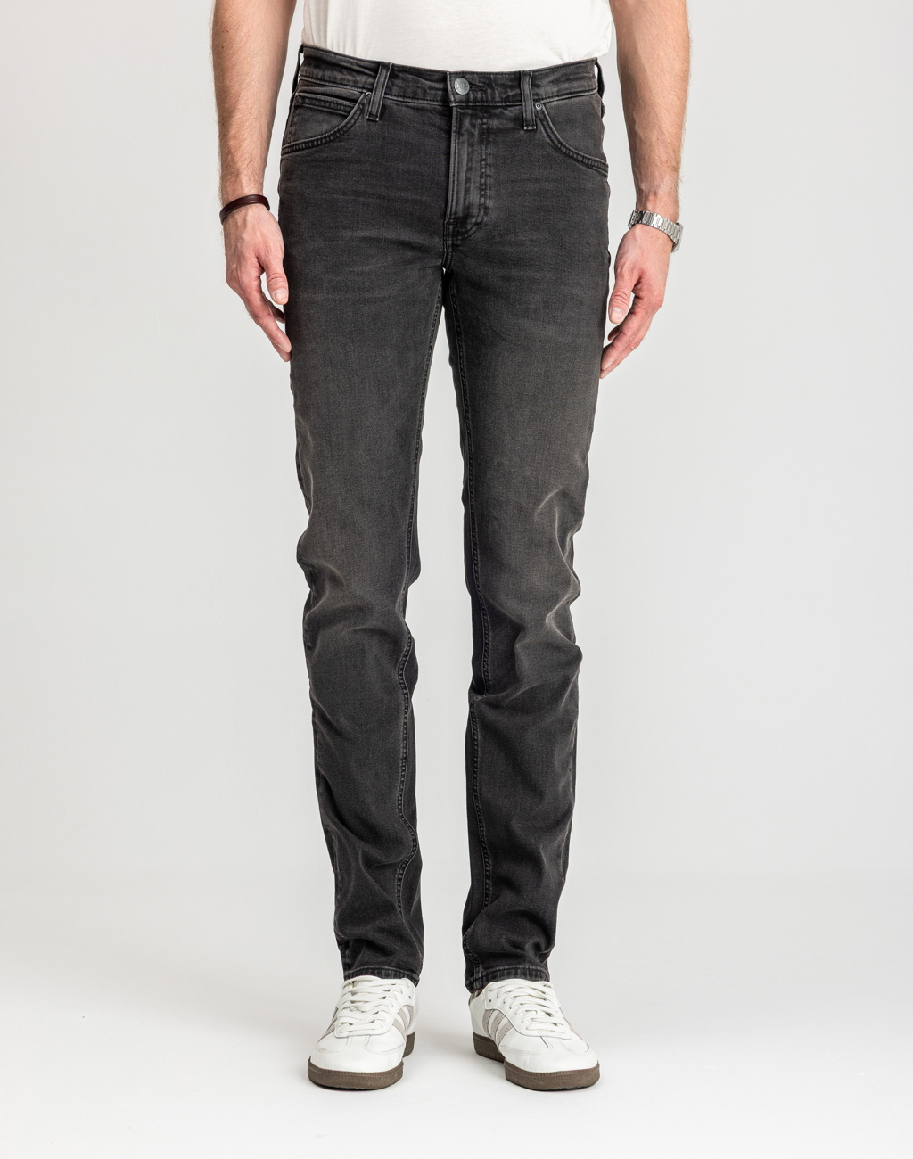 LEE MĘSKIE SPODNIE JEANSOWE LEE DAREN ZIP FLY ASPHALT ROCKER L707ADER 112322224