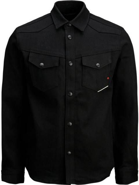 JACK & JONES JJIROYAL OVERSHIRT R211 BLACK DENIM 12155119