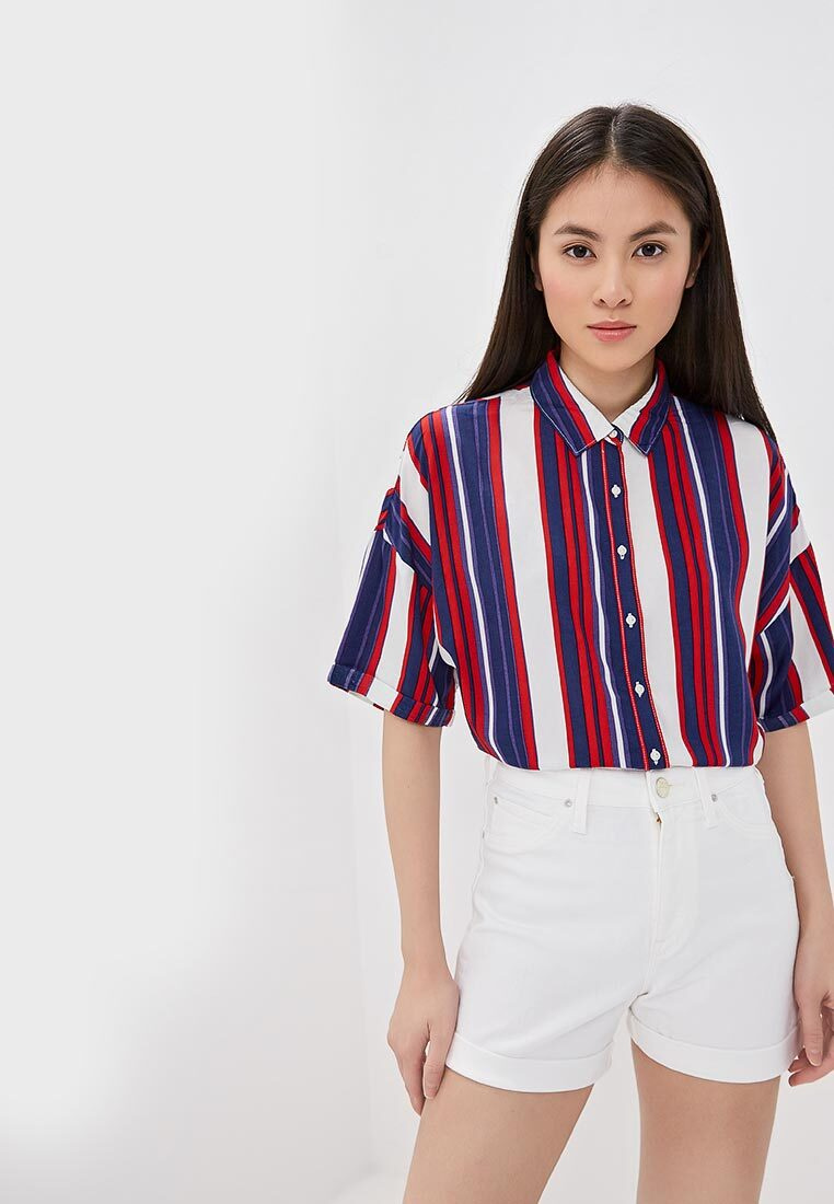 LEE CROPPED SHIRT BLUEPRINT L45BCELH 112110213