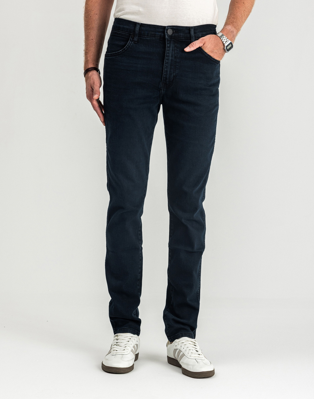 WRANGLER MĘSKIE SPODNIE JEANSOWE WRANGLER LARSTON CLOUDY SKIES 112350840