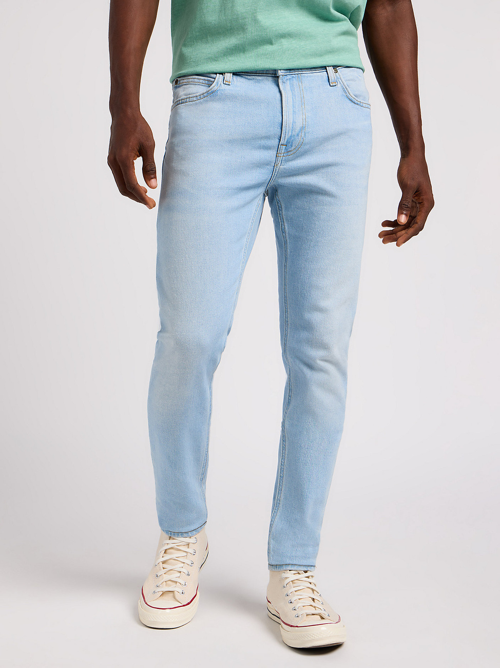 MESKIE SPODNIE LEE MALONE BLEACHED BEACH 112349204