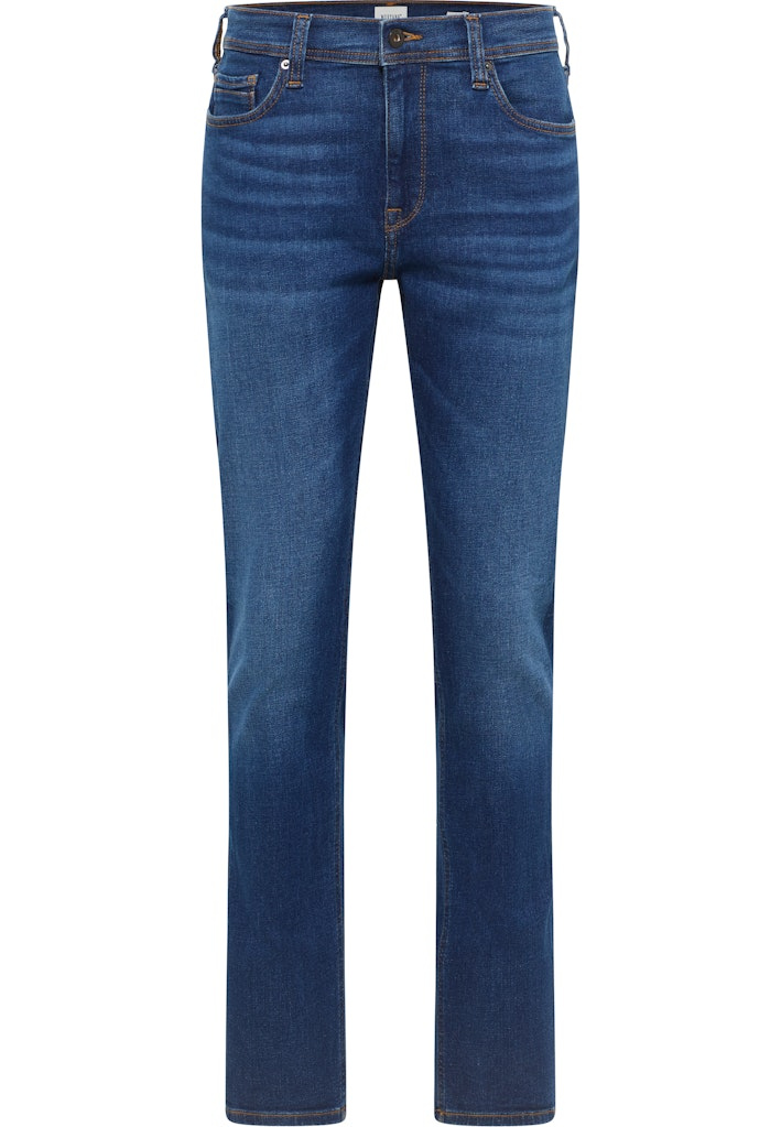 Męskie Spodnie jeansowe Mustang Style Vegas Slim Denim Blue 1016795 5000 882