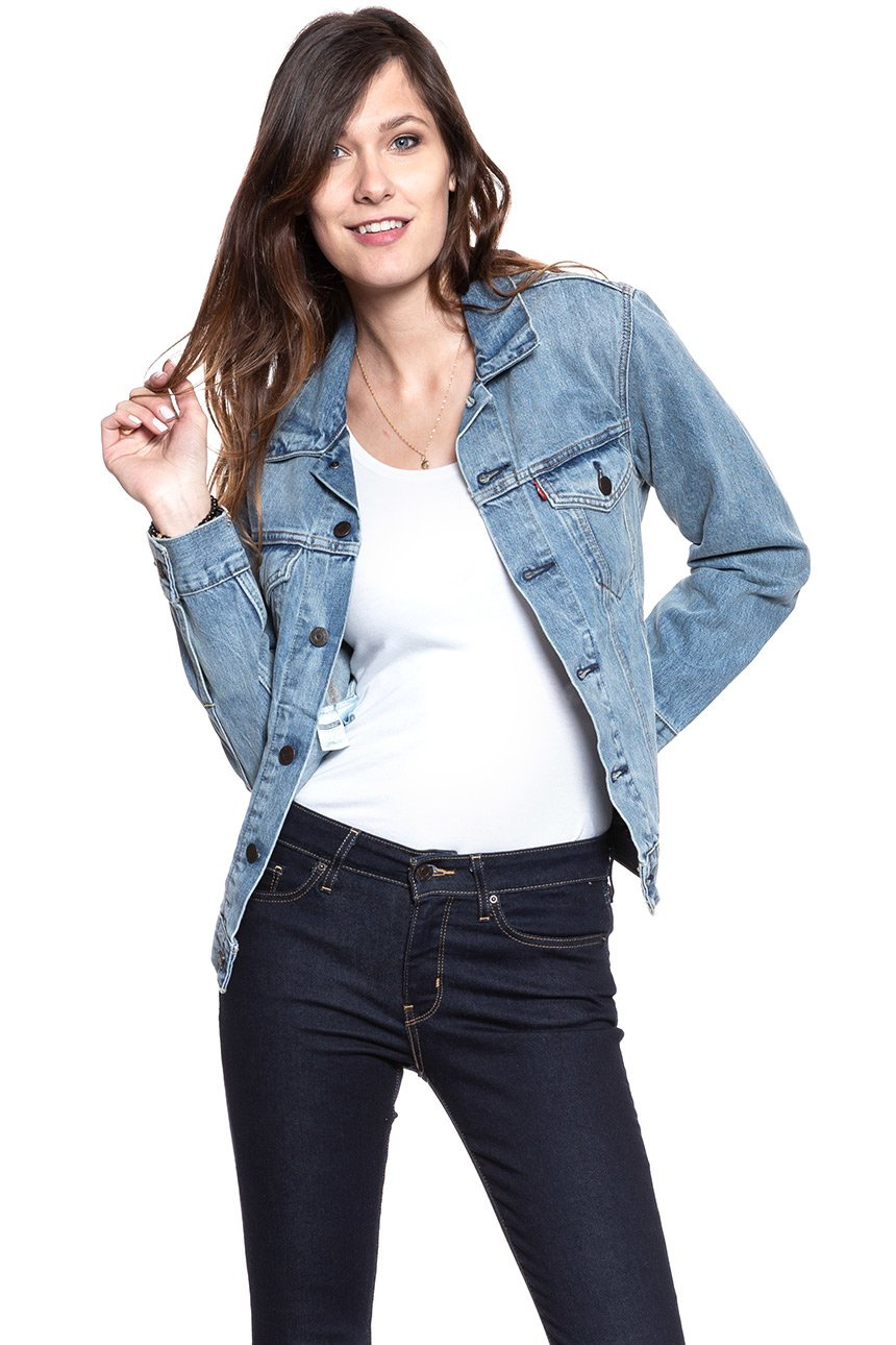 DAMSKA KURTKA JEANSOWA LEVI’S Trucker Jeans 723340146