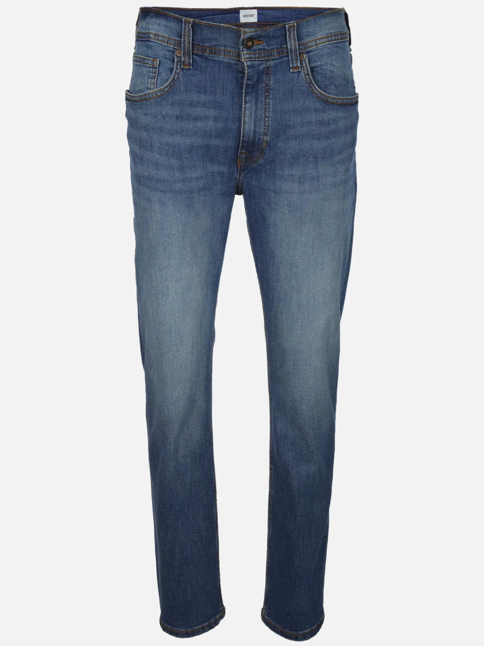 Męskie Spodnie jeansowe Mustang Style Orlando Slim Denim Blue 1016625 5000 682