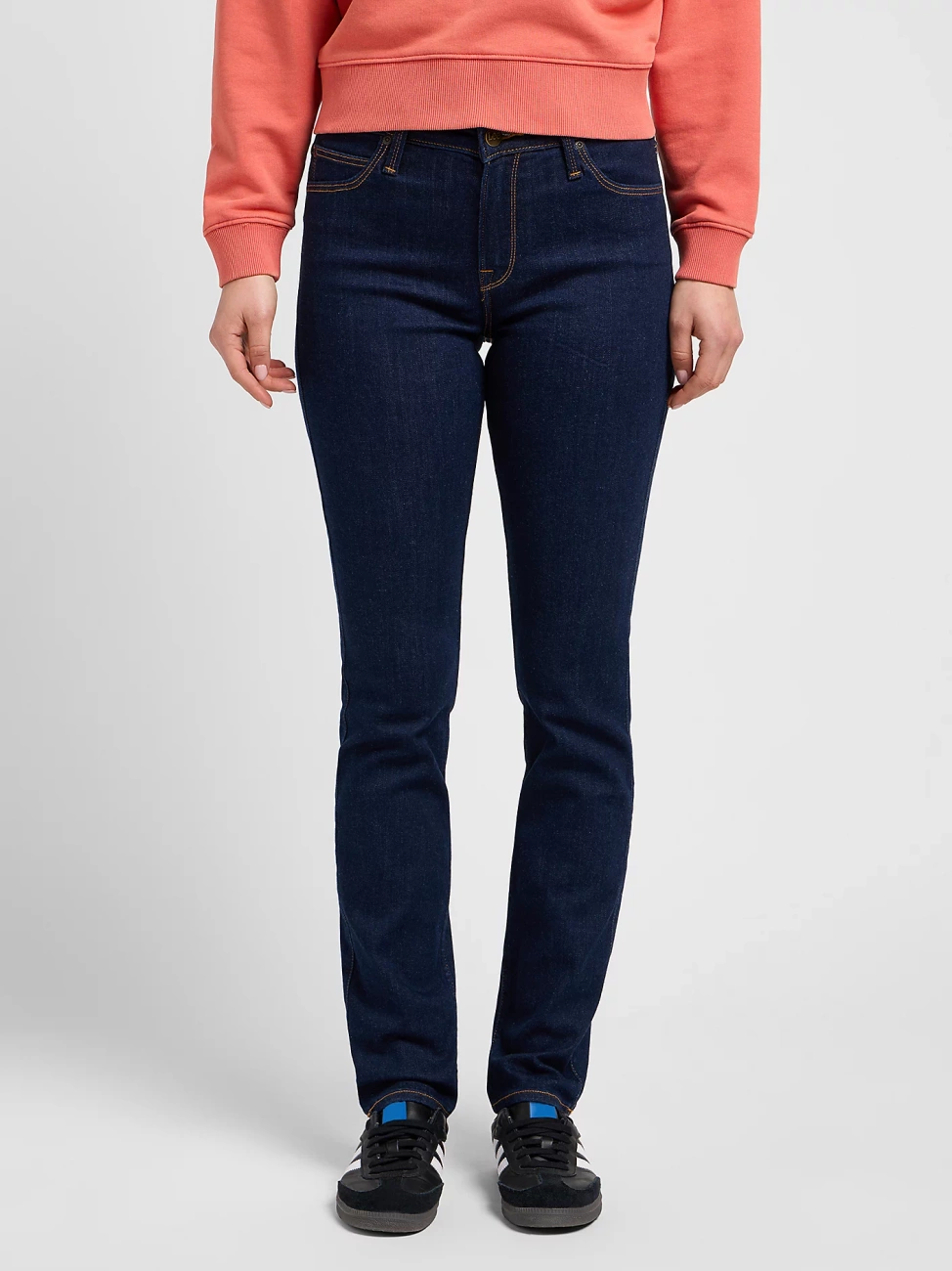 DAMSKIE SPODNIE JEANSOWE LEE ELLY SLIM STRAIGHT L305HA45 112106045