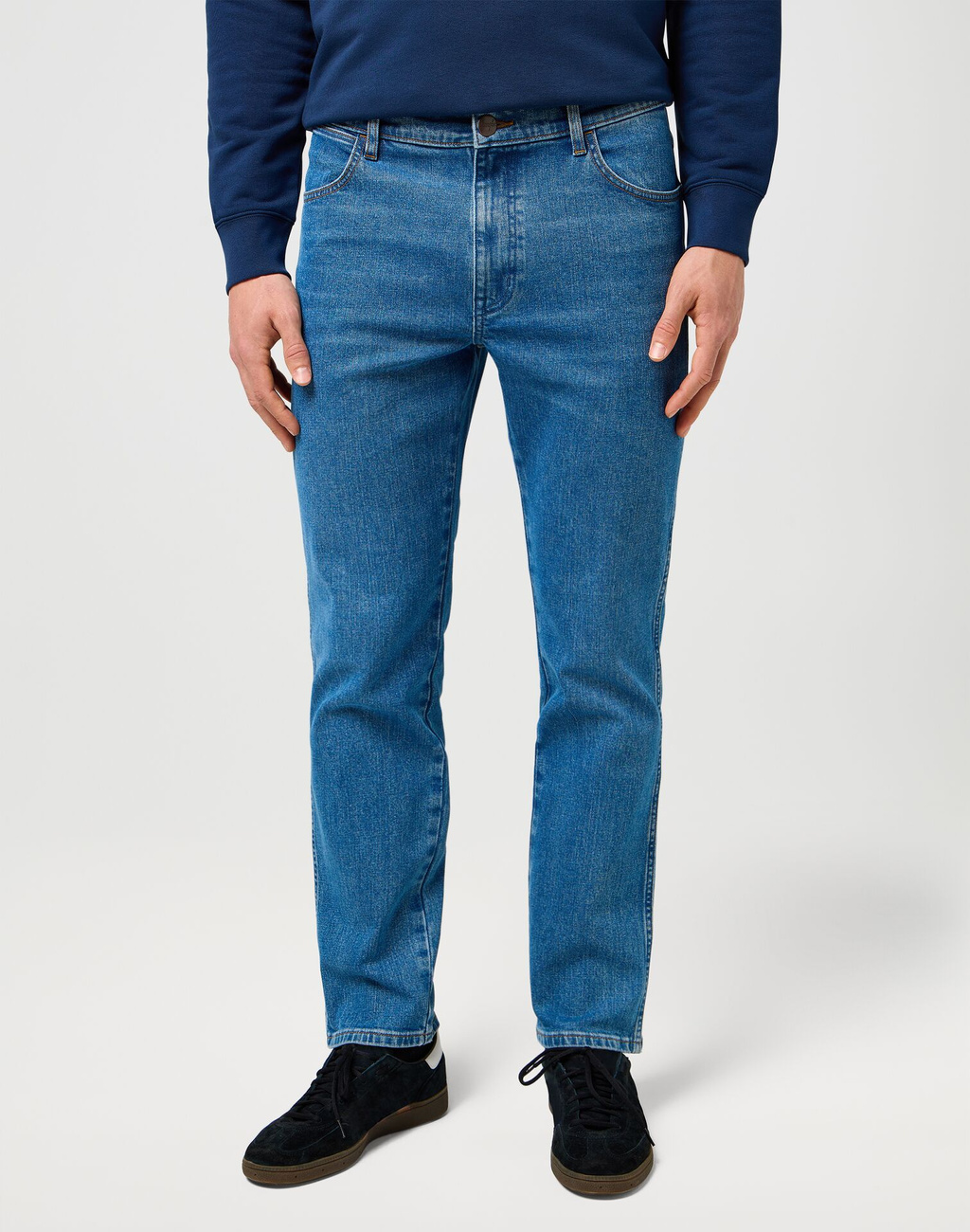 MESKIE SPODNIE WRANGLER RIVER GRANITE BOULDER 112373153