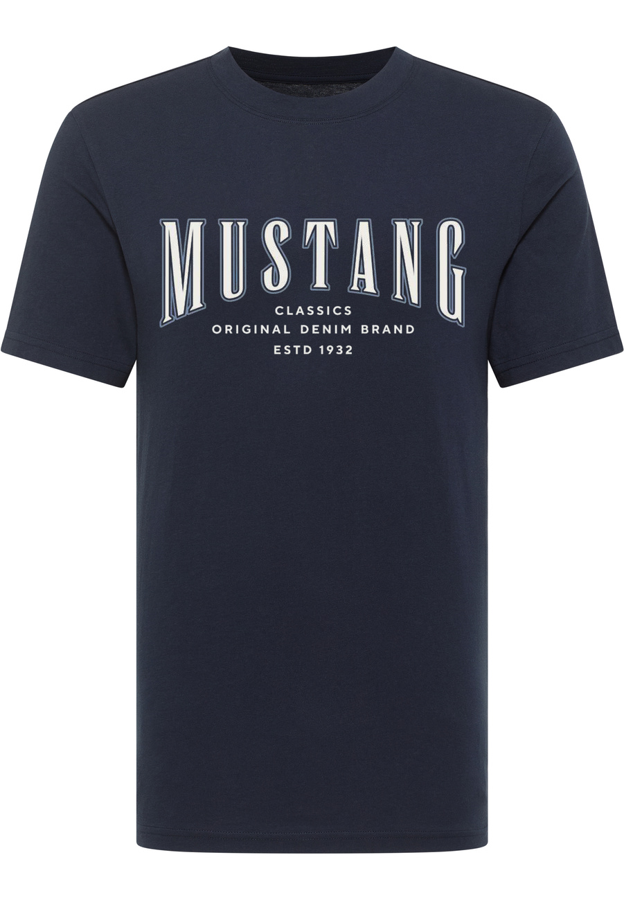 Męski T-Shirt Mustang Style Alex Dark Sapphire 1017335 4136