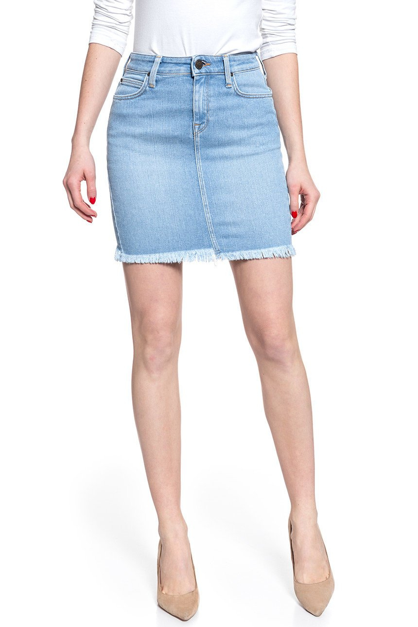 SPÓDNICA JEANSOWA LEE MID SKIRT FLIGHT L38JROKR 112108239